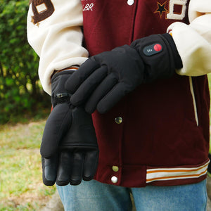 Keepwarming thick heated gloves