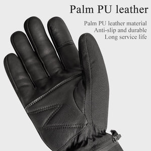 Keepwarming Touch Screen Wear Resistant Splashproof Heated Gloves