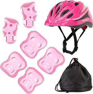 Pink Kids Bike Helmet