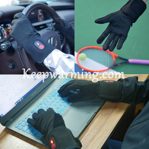 Thin Heated Gloves Liners For Men And Women