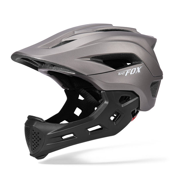BATFOX Youth And Kids Full-Face Detachable Bike And Skateboard Helmet