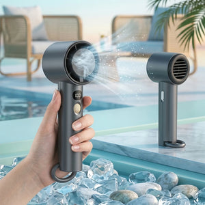 Black Pro Cooling Handheld Mini Fan