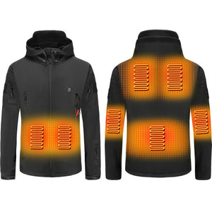 Black heated jacket