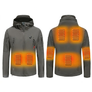 Grey heated jacket