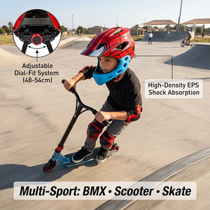 Helmet suitable for children's scooter sports.webp