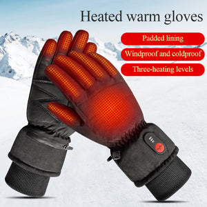 Keepwarming Touch Screen Wear Resistant Splashproof Heated Gloves