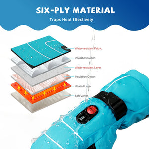 Waterproof Kids & Youth Heated Mitten