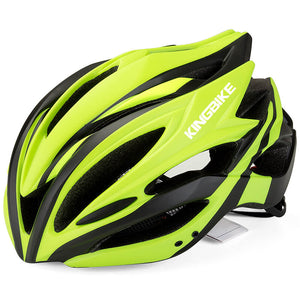 Kingbike adult Cycling Helmets Black Green 2