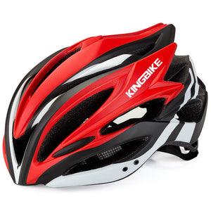 Kingbike adult Cycling Helmets Black Red 2