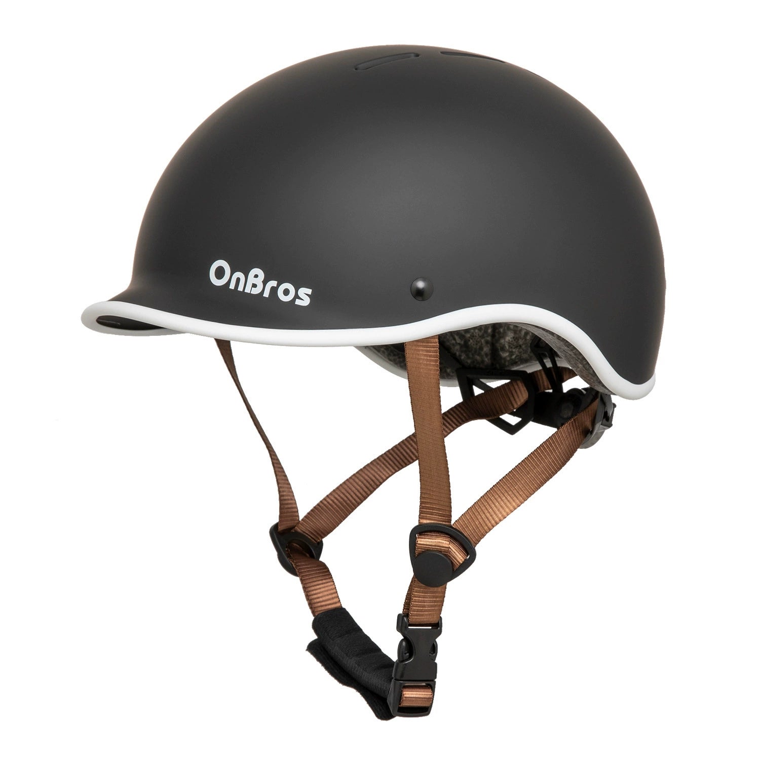 OnBros Adults Urban Commuter Bike Helmet Black