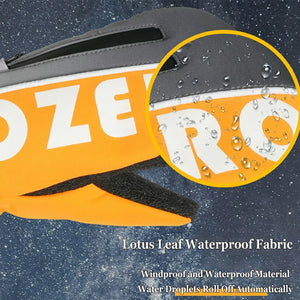 Ozero Kevlar Ski Mittens | Waterproof & Durable, Built-in Wrist Guard, Essential for Winter Sports