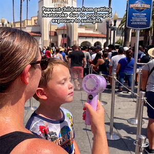 Prevent children from gettingheatstroke due to prolongedexposure to sunlight