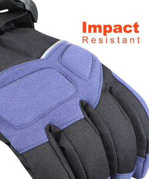 Savior Winter Heated Work Gloves — Kevlar Grip, Impact-Resistant, Touchscreen, Water-Resistan