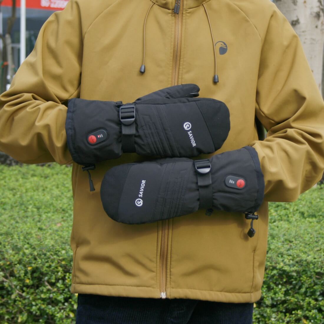 Savior Heated Mittens For Ski