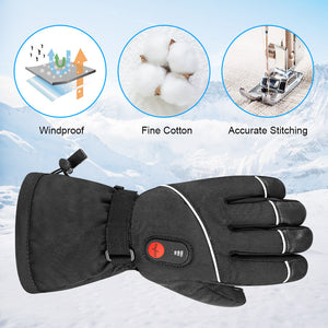 Savior Thick Heated Leather Gloves 4