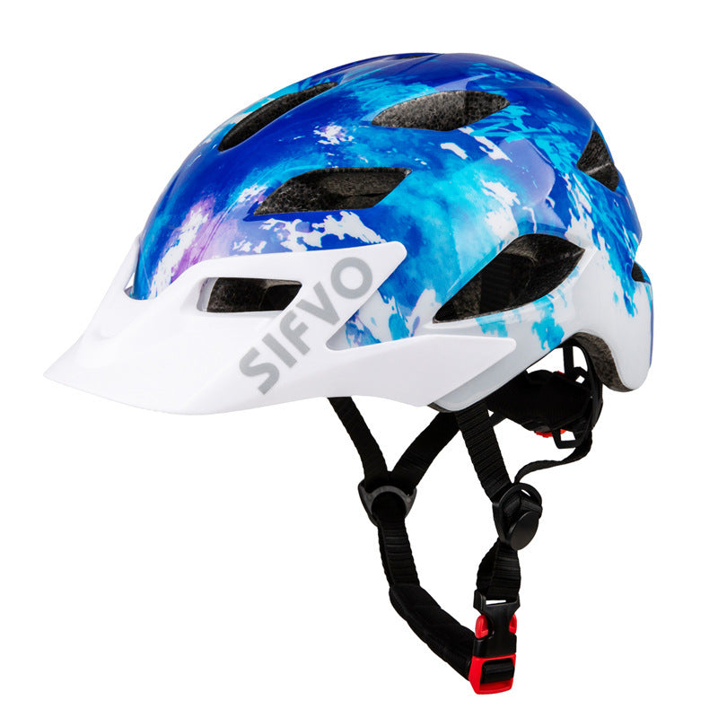 Sifvo Youth & kids Bike Skateboard Helmet, Blue