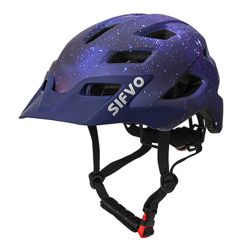 Sifvo Youth & kids Bike Skateboard Helmet, Dark Purple