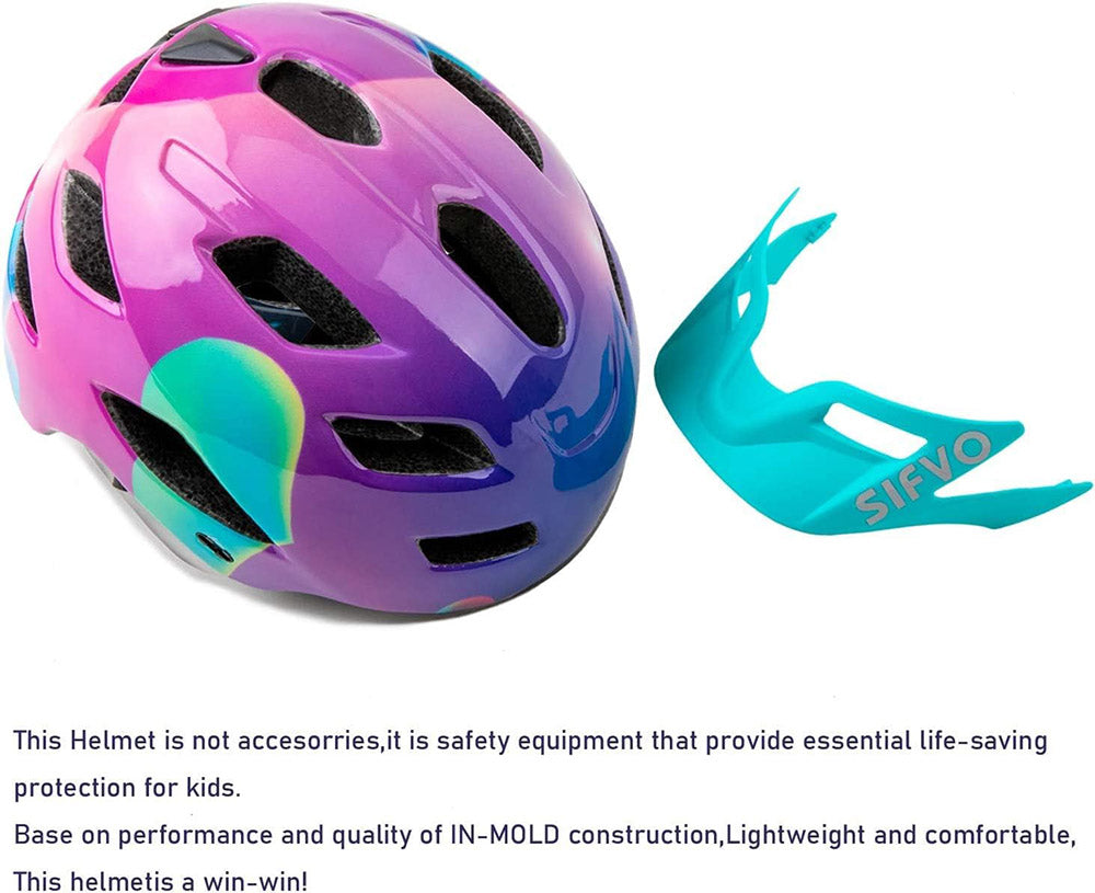 Sifvo Youth & kids Bike Skateboard Helmet