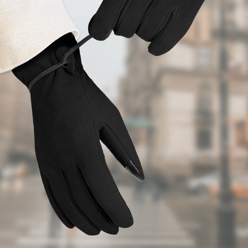 Women_s_touch_screen_deer_skin_fashionable_warm_gloves_Black