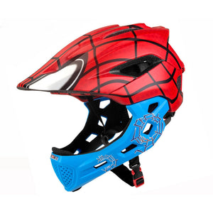 Kingbike Kids Full Face Detachable Bike Helmet Skating | Cycling Scooter Safety Bicycle Helmets For Youth Child