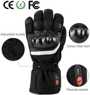 Battery Powered Heated Ski Gloves 3