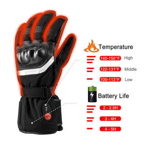 Battery Powered Heated Ski Gloves 1