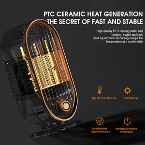 Electric Heater Portable Desktop Fan 800_5