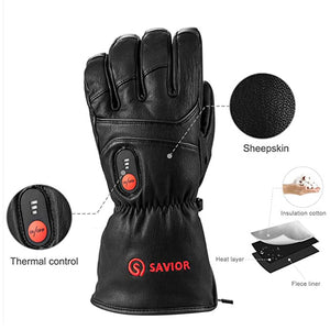 Leather Savior Heated Gloves 4