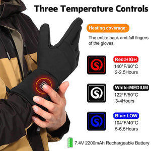 Light Weight Hand Warmer Gloves | Thin Electric Finger Warmers Heated Gloves | Savior