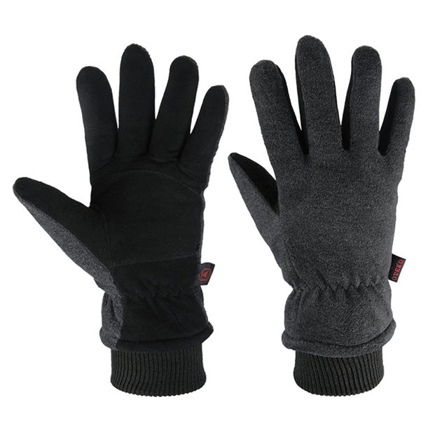 OZERO -30°F Winter Gloves Gray