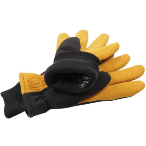 OZERO Genuine Deerskin Riding Gloves | Winter Waterproof Suede Leather Gloves