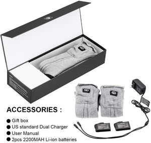 Rechargeable Battery Powered Socks 6