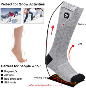 Rechargeable Battery Powered Socks 2