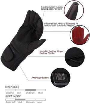 Rechargeable Electric Heated Gloves 4
