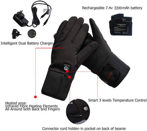 Moderate Thickness Battery Heated Gloves 5