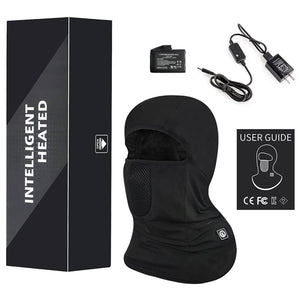 Savior Rechargeable Heated Mask | 7.4V Battery Ski Face Mask Heated Hat