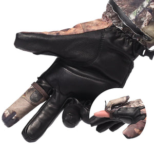 Savior Thick Camo Heated Gloves For Hunting 7