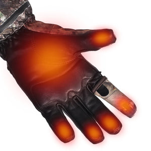 Savior Thick Camo Heated Gloves For Hunting 8