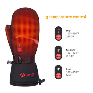 Savior Thick Electric Heated Mittens 9