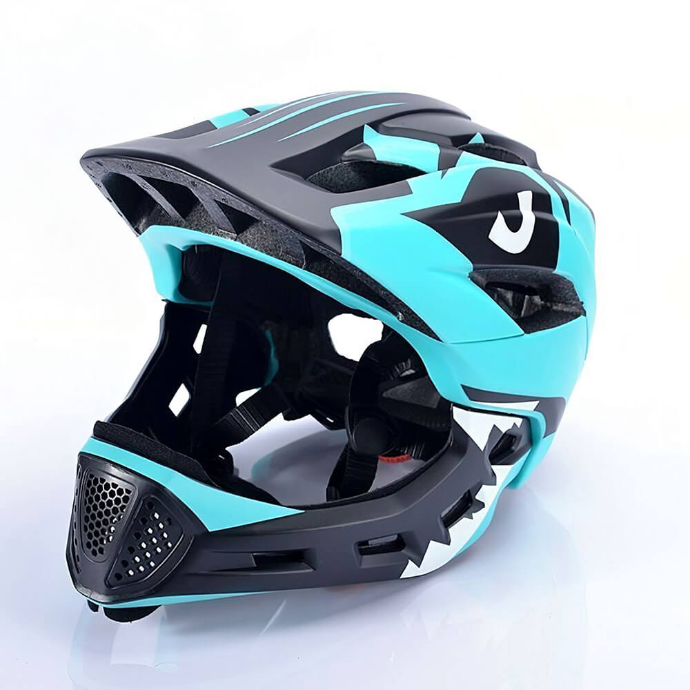 Youth Dirt Bike Helmet | Full Face Bicycle Helmet For Children